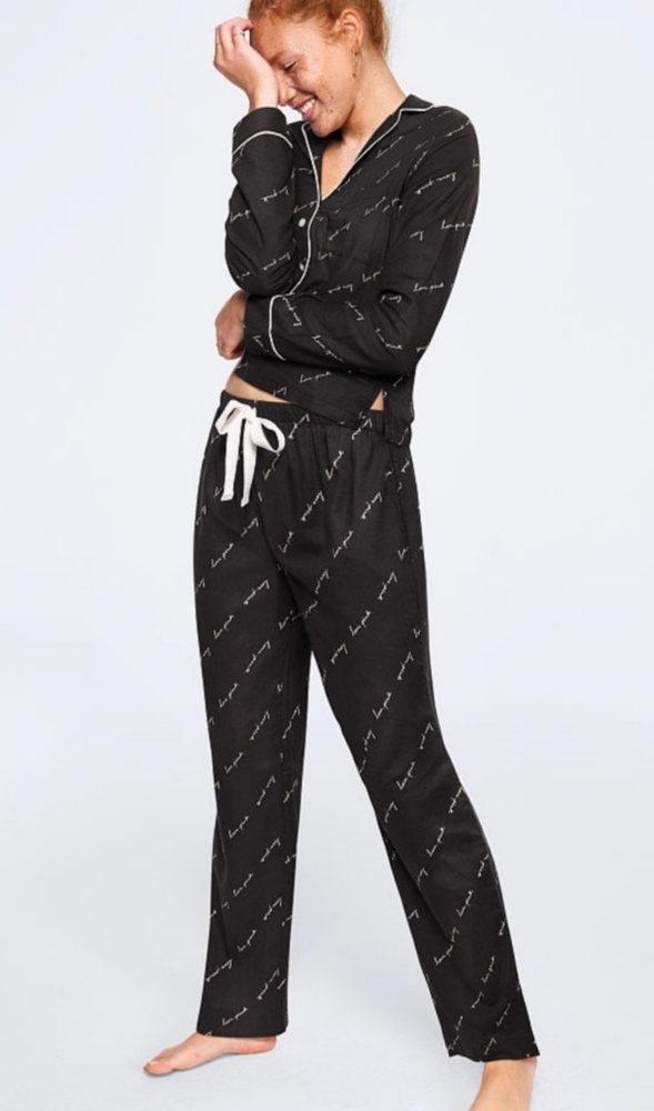 Pink- Flannel Sleep Set